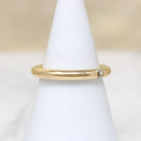 Magical Medieval Diamond in Round Gold Band by 720