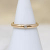 Antique Diamond c. 1820 in Slim Gold Band by 720