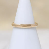 Antique Diamond c. 1820 in Slim Gold Band by 720