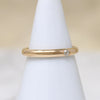 Antique Diamond c. 1820 in Slim Gold Band by 720