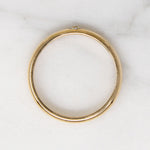 Antique Diamond c. 1820 in Slim Gold Band by 720