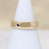 French Cut Sapphire c.1910 in Recycled Gold Band by 720