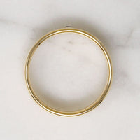 French Cut Sapphire c.1910 in Recycled Gold Band by 720