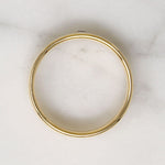 French Cut Sapphire c.1910 in Recycled Gold Band by 720