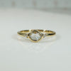 Rose Cut Diamond Ring with Tiny Accents by 720