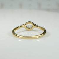 Rose Cut Diamond Ring with Tiny Accents by 720
