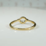 Rose Cut Diamond Ring with Tiny Accents by 720