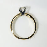 Old Mine Cushion Cut Diamond in Classic Solitaire by 720
