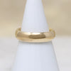 Retro Baguette Diamond in Glossy Gold Band by 720