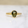 Out of This World Moldavite Solitaire Ring by 720