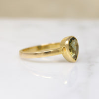 Out of This World Moldavite Solitaire Ring by 720
