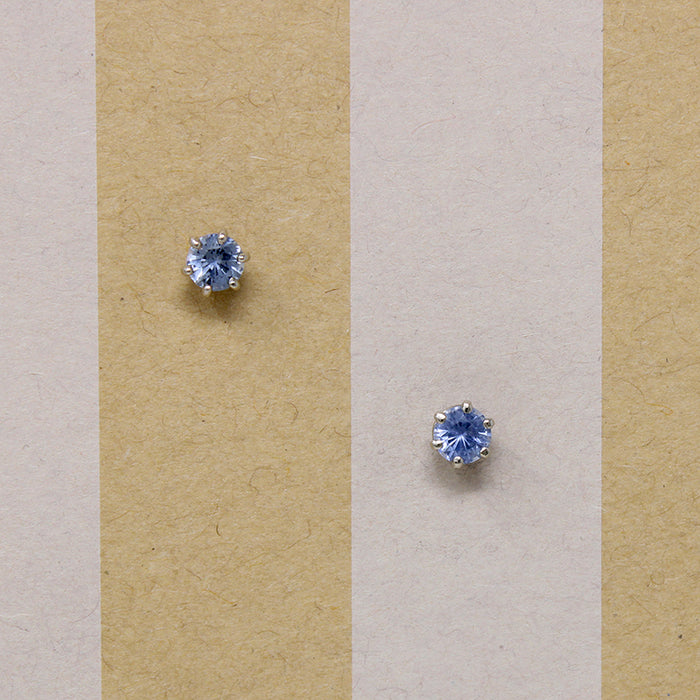 Blue Bonnet-Blue Montana Sapphire Stud Earrings