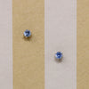Blue Bonnet-Blue Montana Sapphire Stud Earrings