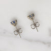 Blue Bonnet-Blue Montana Sapphire Stud Earrings
