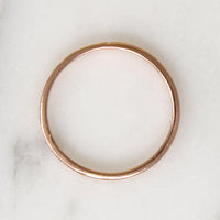 Diamonds & Flowers Artisan Rose Gold Band by 720