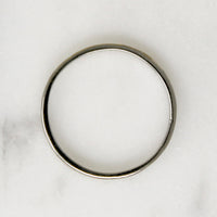 Diamonds & Flowers Artisan White Gold Band by 720