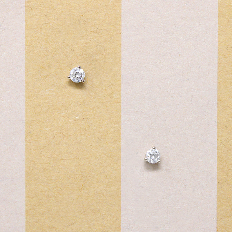 Wee .23tcw Old European Cut Diamond Studs by 720
