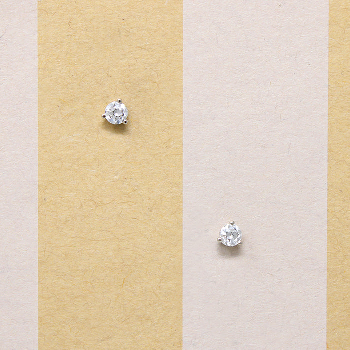 Wee .23tcw Old European Cut Diamond Studs by 720