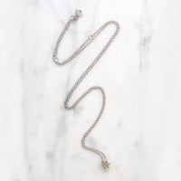 Old Mine Cut Diamond in White Gold Pendant by 720