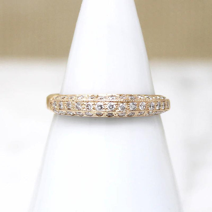 Deco Diamond Wedding Band by 720