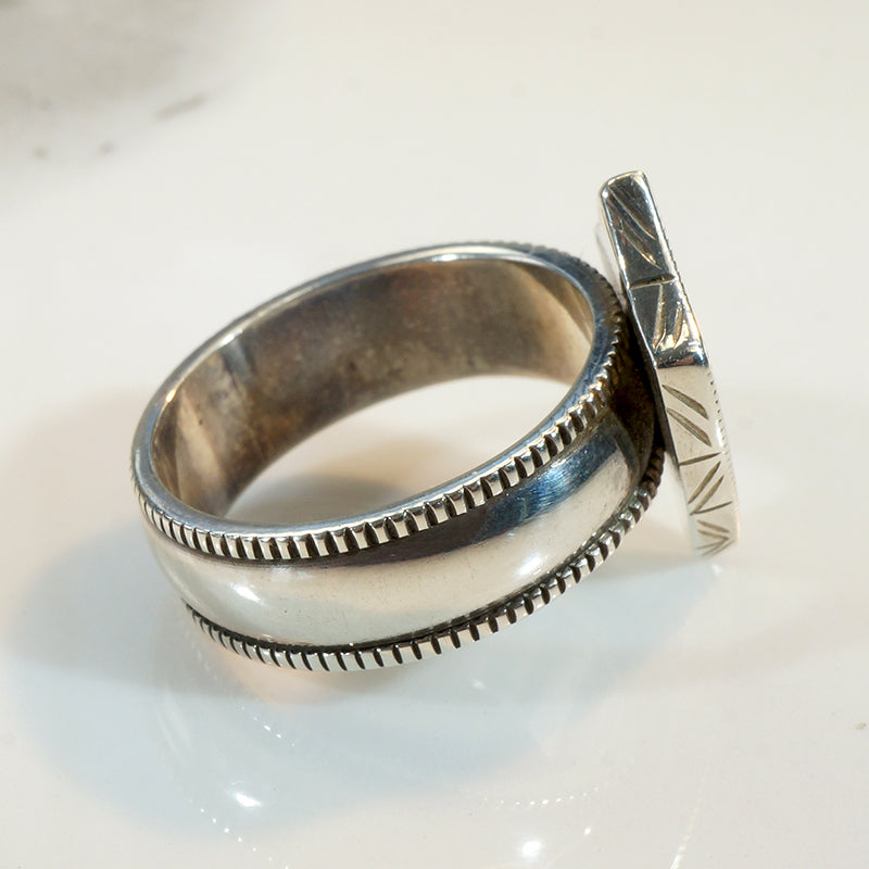 Handsome Sterling Signet Ring