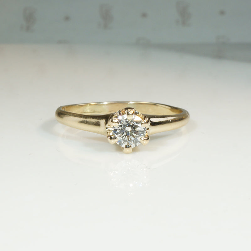 Simple Beauty Victorian Solitaire