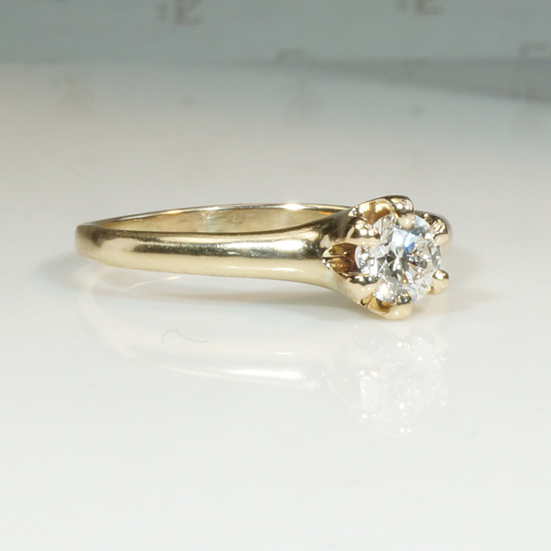 Simple Beauty Victorian Solitaire
