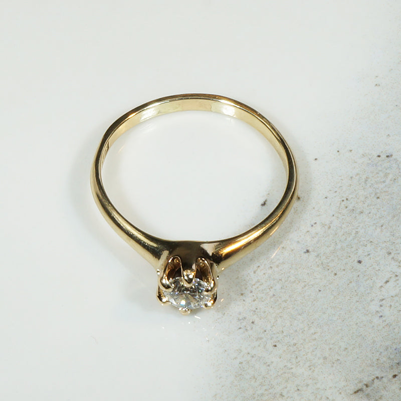 Simple Beauty Victorian Solitaire