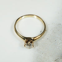 Simple Beauty Victorian Solitaire