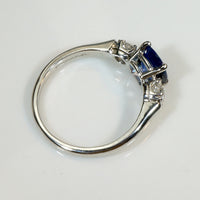 Breathtaking Burmese Sapphire & Diamond Ring