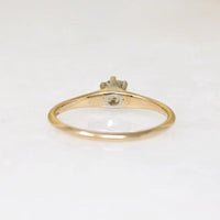 Cheeky Old Mine Cut Diamond Solitaire Ring