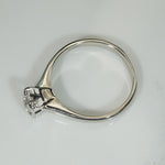 Pretty .25ct Diamond & Platinum Solitaire Ring