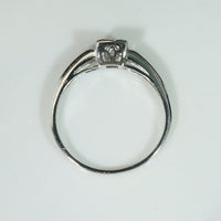 Vintage Platinum Diamond Solitaire