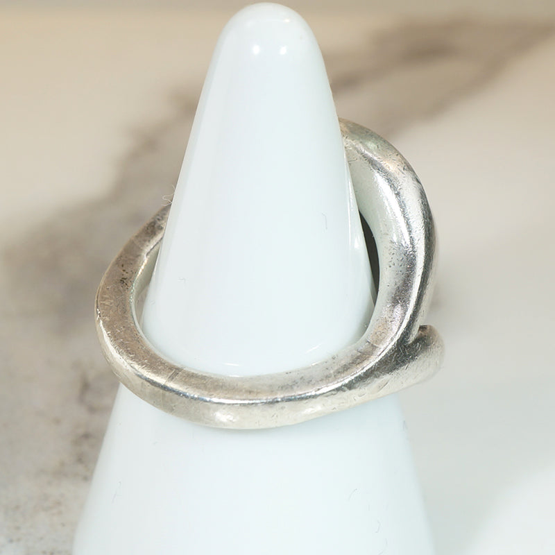 Antonio Pineda's Blue Moonstone & Silver Statement Ring