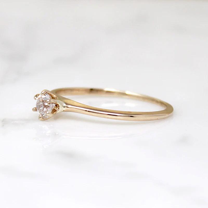 Perfectly Simple Diamond Solitaire Ring from Otsby & Barton