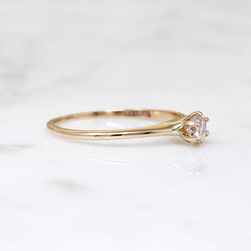 Perfectly Simple Diamond Solitaire Ring from Otsby & Barton