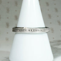 Wonderful Herringbone Size 10.5 Wedding Band by Woods