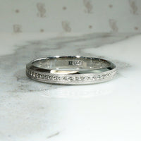 Wonderful Herringbone Size 10.5 Wedding Band by Woods