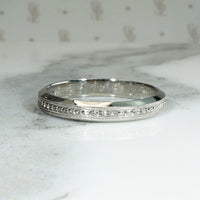 Wonderful Herringbone Size 10.5 Wedding Band by Woods