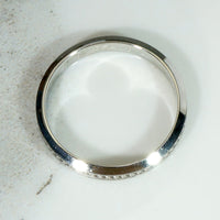 Wonderful Herringbone Size 10.5 Wedding Band by Woods