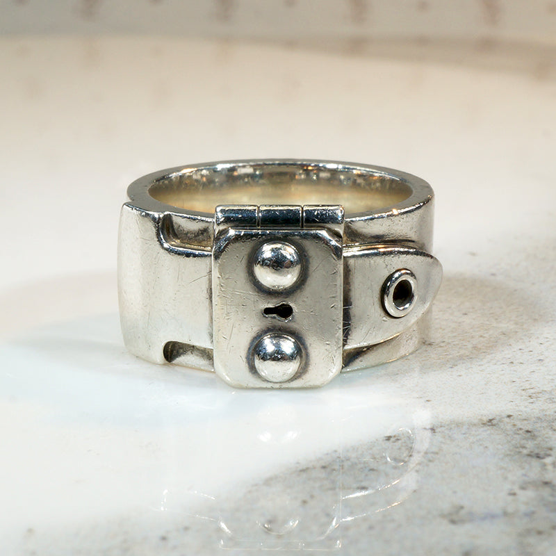 Chic Sterling Hermès Buckle Band