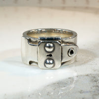 Chic Sterling Hermès Buckle Band