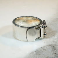Chic Sterling Hermès Buckle Band