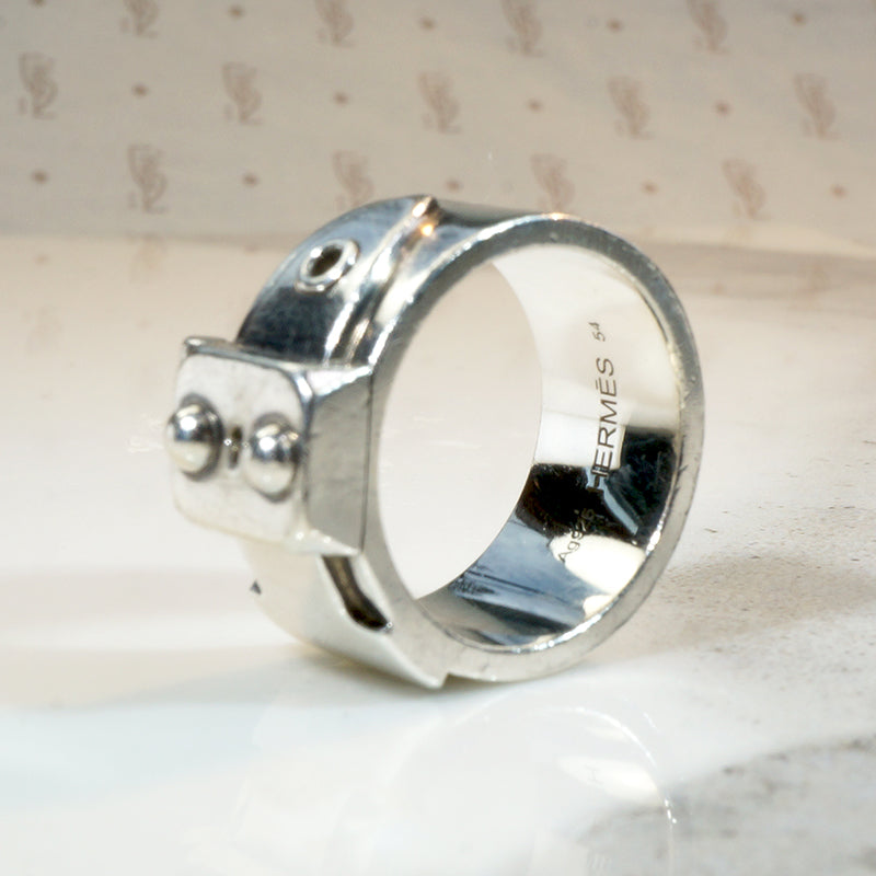 Chic Sterling Hermès Buckle Band