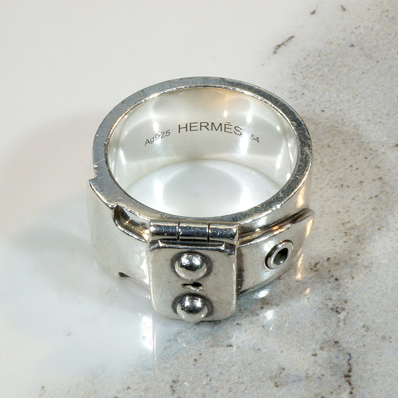 Chic Sterling Hermès Buckle Band