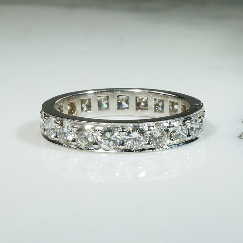 Decadent Diamond Set Eternity band