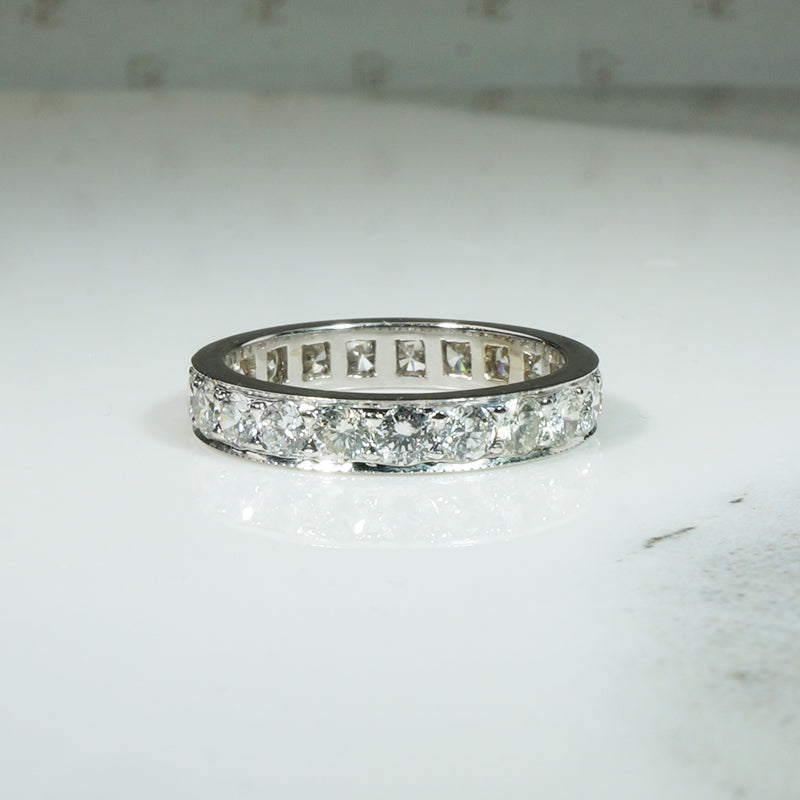 Decadent Diamond Set Eternity band