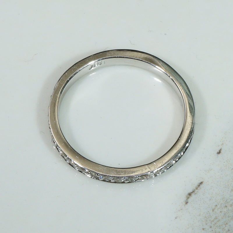 Decadent Diamond Set Eternity band
