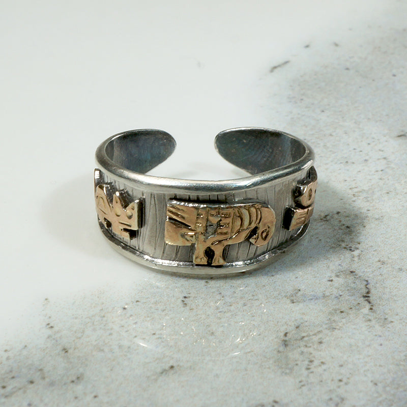 Gold & Silver Adjustable Creature Band