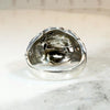Delightful Flower Sterling Silver Dome Ring